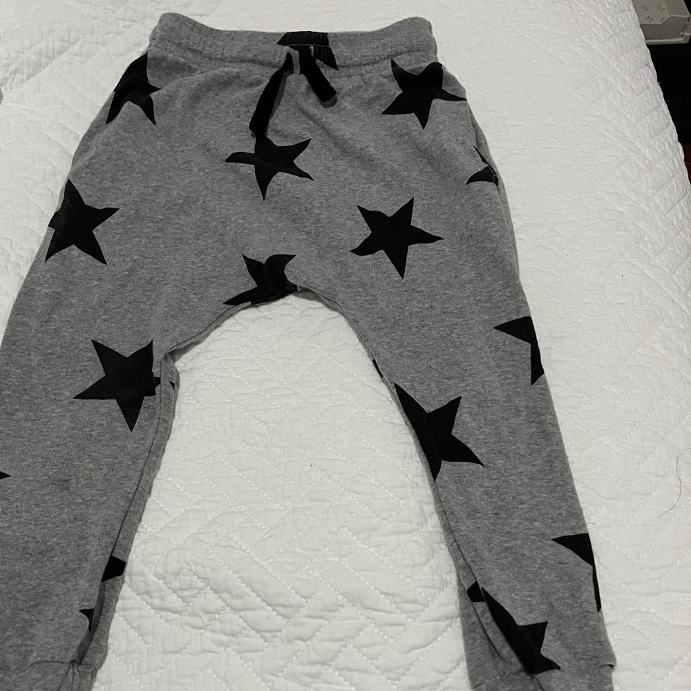 Nununu Light Star Baggy Pants- Size 4-5
